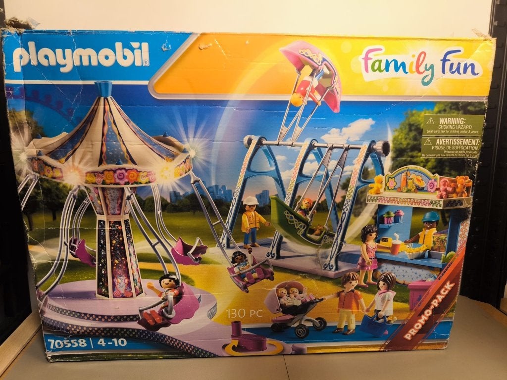 Playmobil Family Fun Promo-Pack: Groot Pretpark, Kinderen en Baby's, Complete set, Overige typen, Nieuw, Family fun
