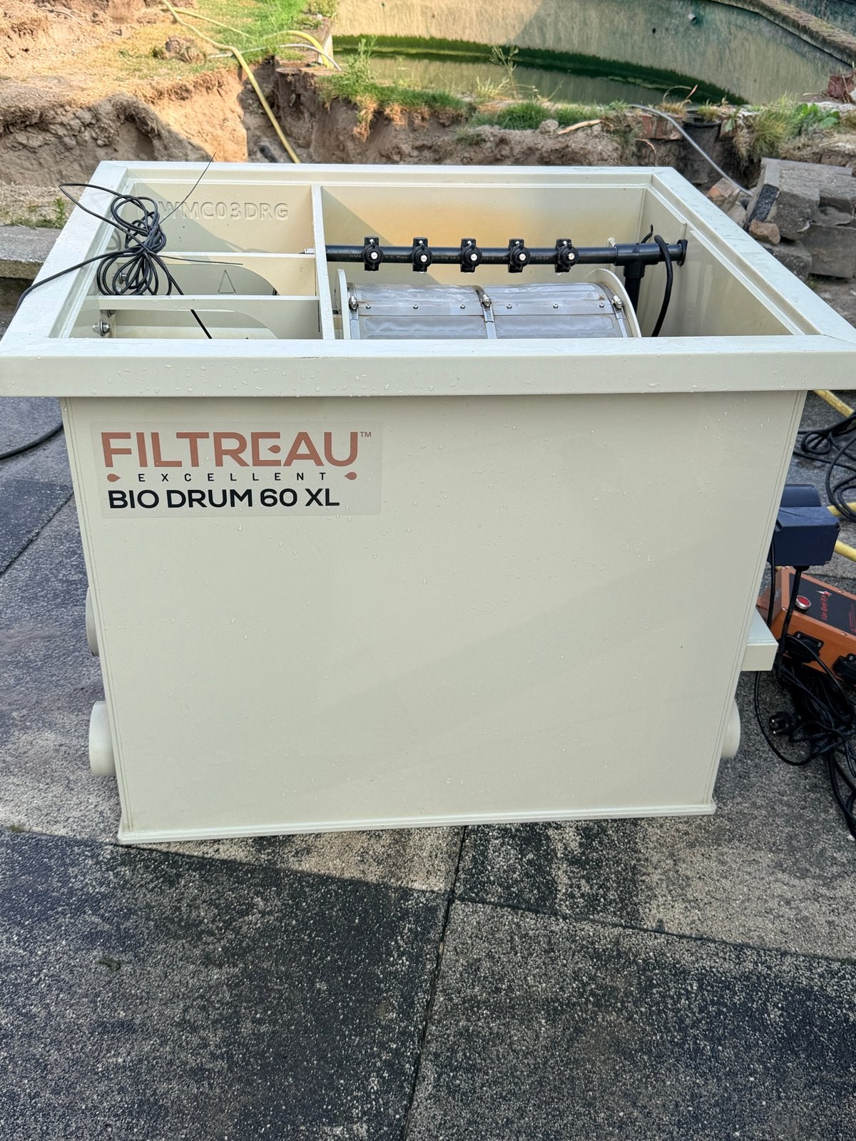 Filtreau excellent bio drum 60 xl gravity 1 jaar oud, Ophalen, Vijverfilter
