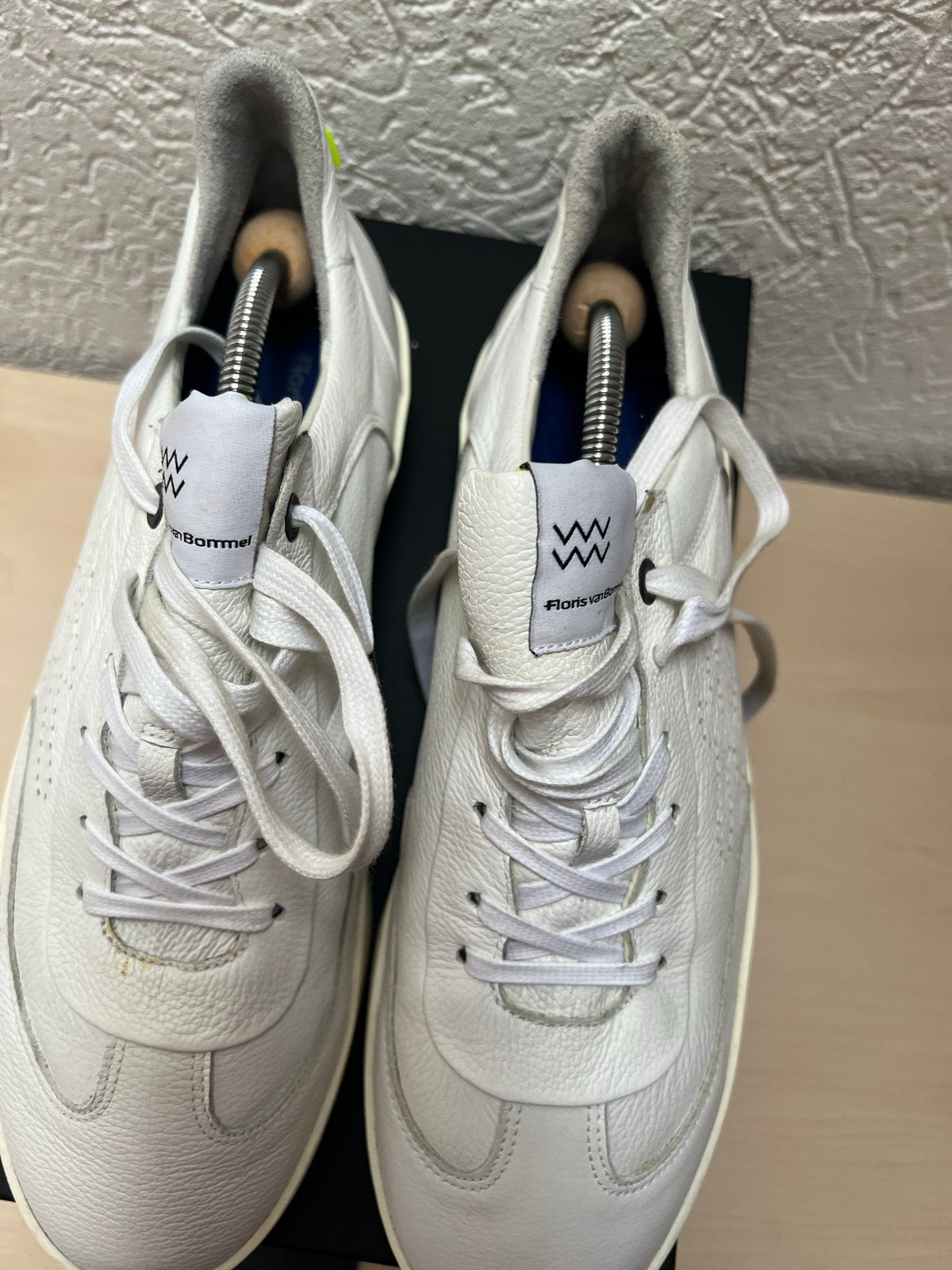 Floris van Bommel sneakers heren wit, Wit, Ophalen of Verzenden, Sneakers of Gympen, Zo goed als nieuw