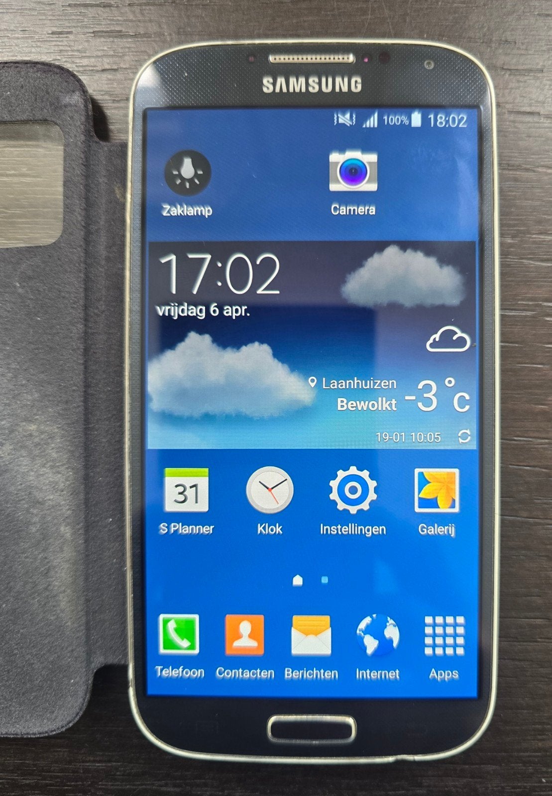 Samsung Galaxy S4 - Goed werkende smartphone, Gebruikt, Zwart, Touchscreen, Ophalen of Verzenden