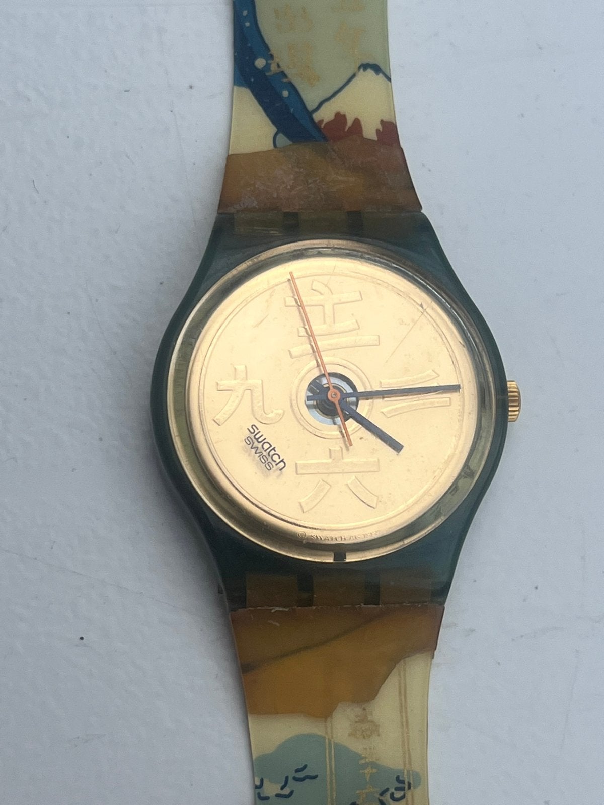 Swatch watch vintage, Ophalen of Verzenden, Staal, Overige merken, 1960 of later