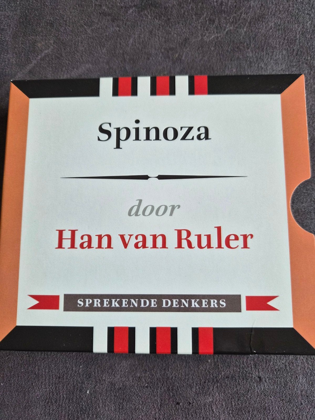 Spinoza CD-box 'Sprekende Denkers' - Han van Ruler, Ophalen of Verzenden, Han van Ruler, Cd, Volwassene