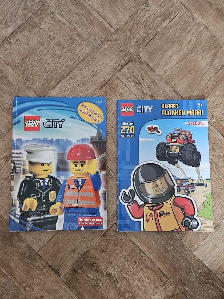 Lego City activiteitenboeken, Lego, Overige typen, Ophalen of Verzenden, City