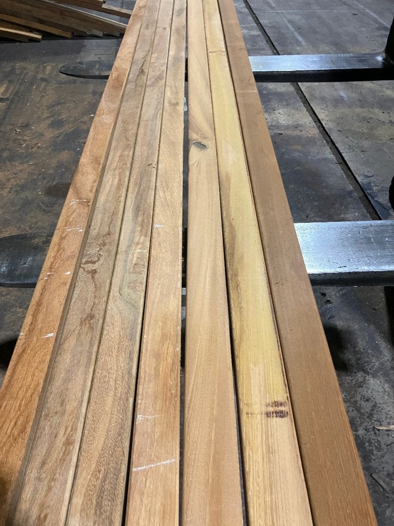 Hardhout-balken-planken-regels-onderregels-40x60/70 mm, Ophalen, Nieuw, Hardhout, 250 cm of meer