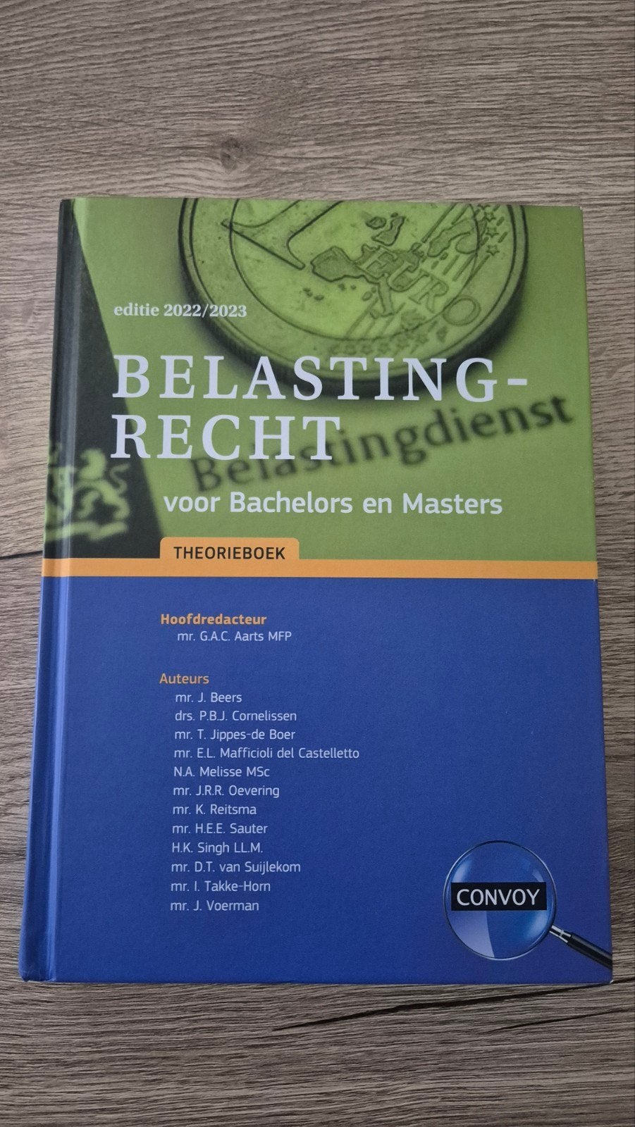Belastingrecht voor Bachelors en Masters - Editie 2022/2023, Zo goed als nieuw, J. Beers, P.B.J. Cornelissen, T. Jippes-de Boer e.a.