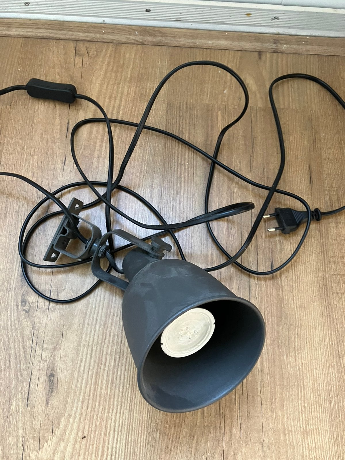 Ikea hektor lamp klemspot spot, Ophalen of Verzenden