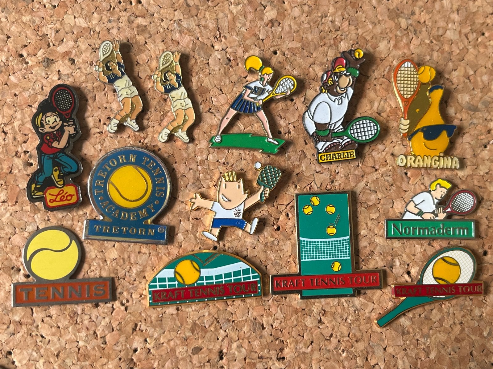 Collectie Tennis Pins - Diverse Merken en Figuren, Gebruikt, Ophalen of Verzenden, Nvt, Nvt