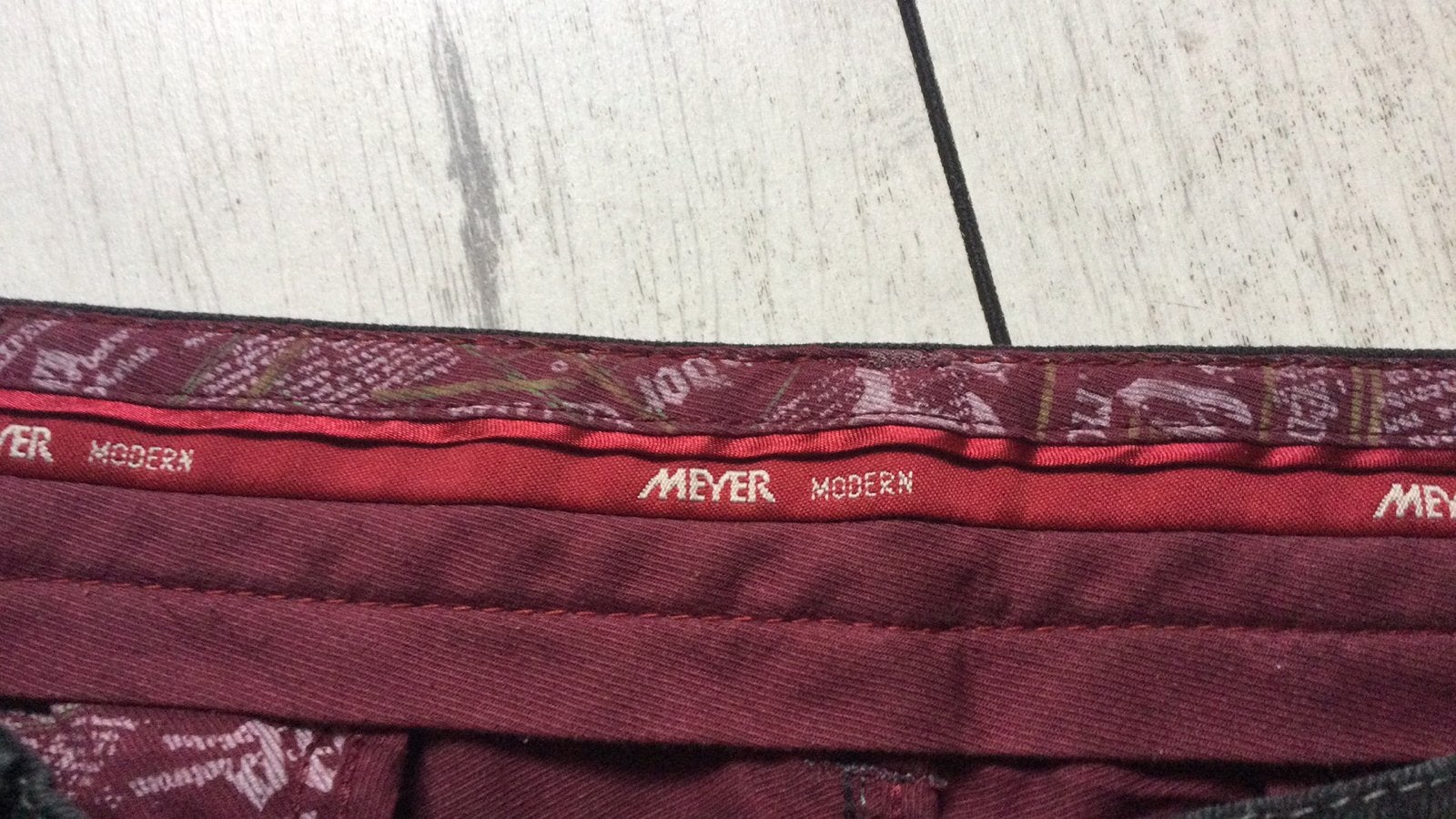 Meyer broek/chino maat 52, zeer nette staat, Maat 52/54 (L), Overige kleuren, Meyer, Ophalen of Verzenden