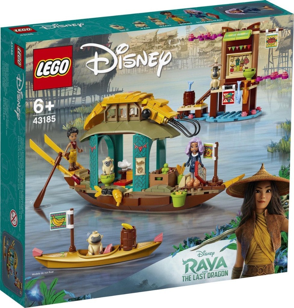 43185 Disney Raya Buon's Boat NIEUW IN DOOS, Nieuw, Ophalen of Verzenden, Complete set, Compleet