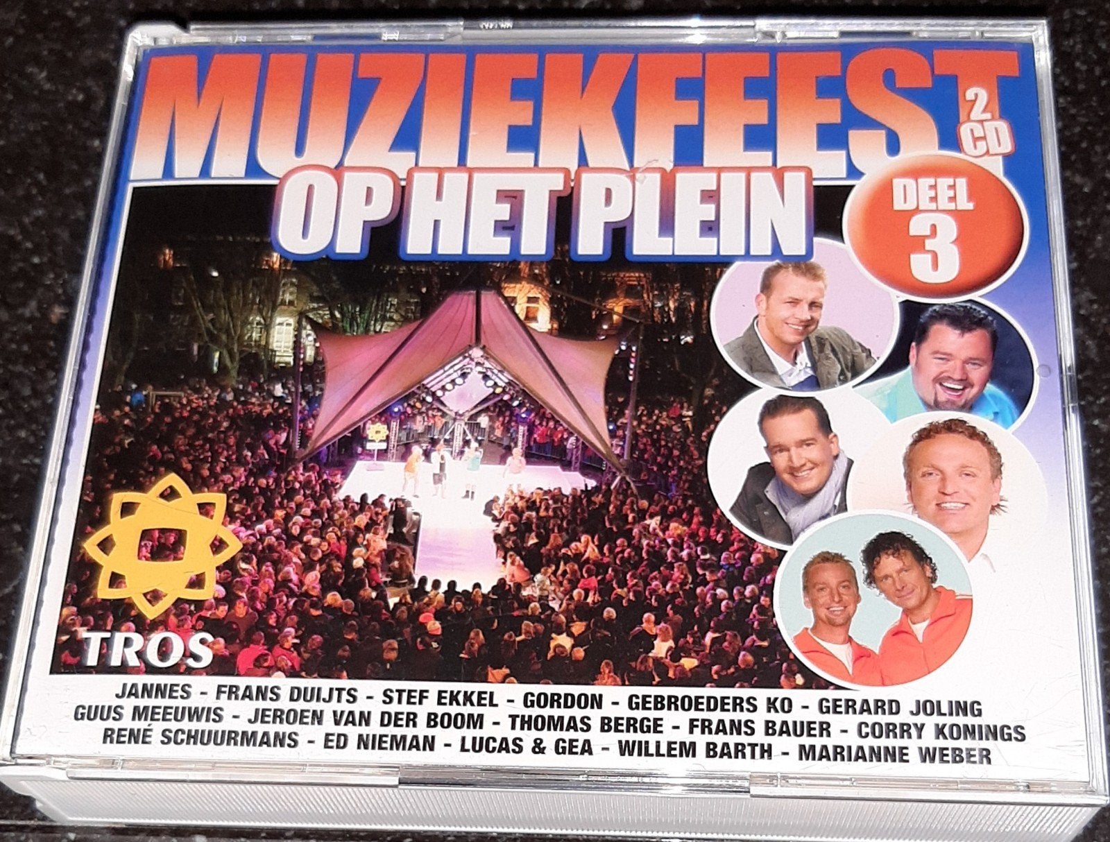 Muziekfeest op het plein deel 3 2cdbox, Ophalen of Verzenden, Zo goed als nieuw, Levenslied of Smartlap, Boxset
