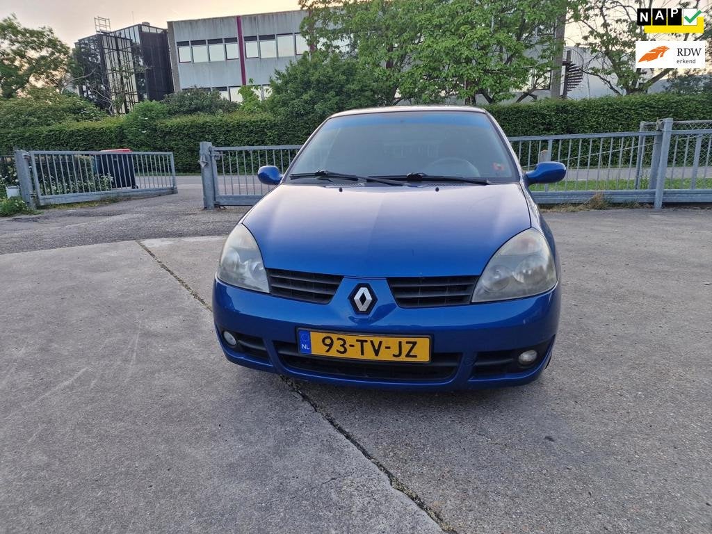 Renault Clio 1.4-16V Campus, Auto's, Voorwielaandrijving, 15 km/l, Blauw, Handgeschakeld