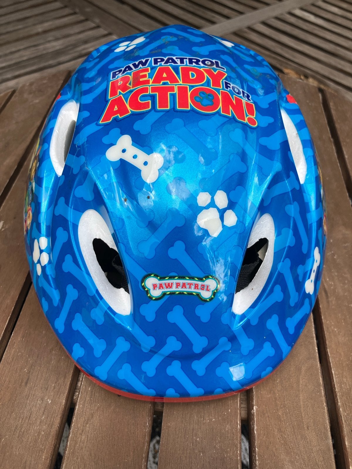 Paw Patrol fietshelm voor kinderen, maat 51-55cm, Ophalen of Verzenden, Gebruikt, Overige maten, Jongen of Meisje