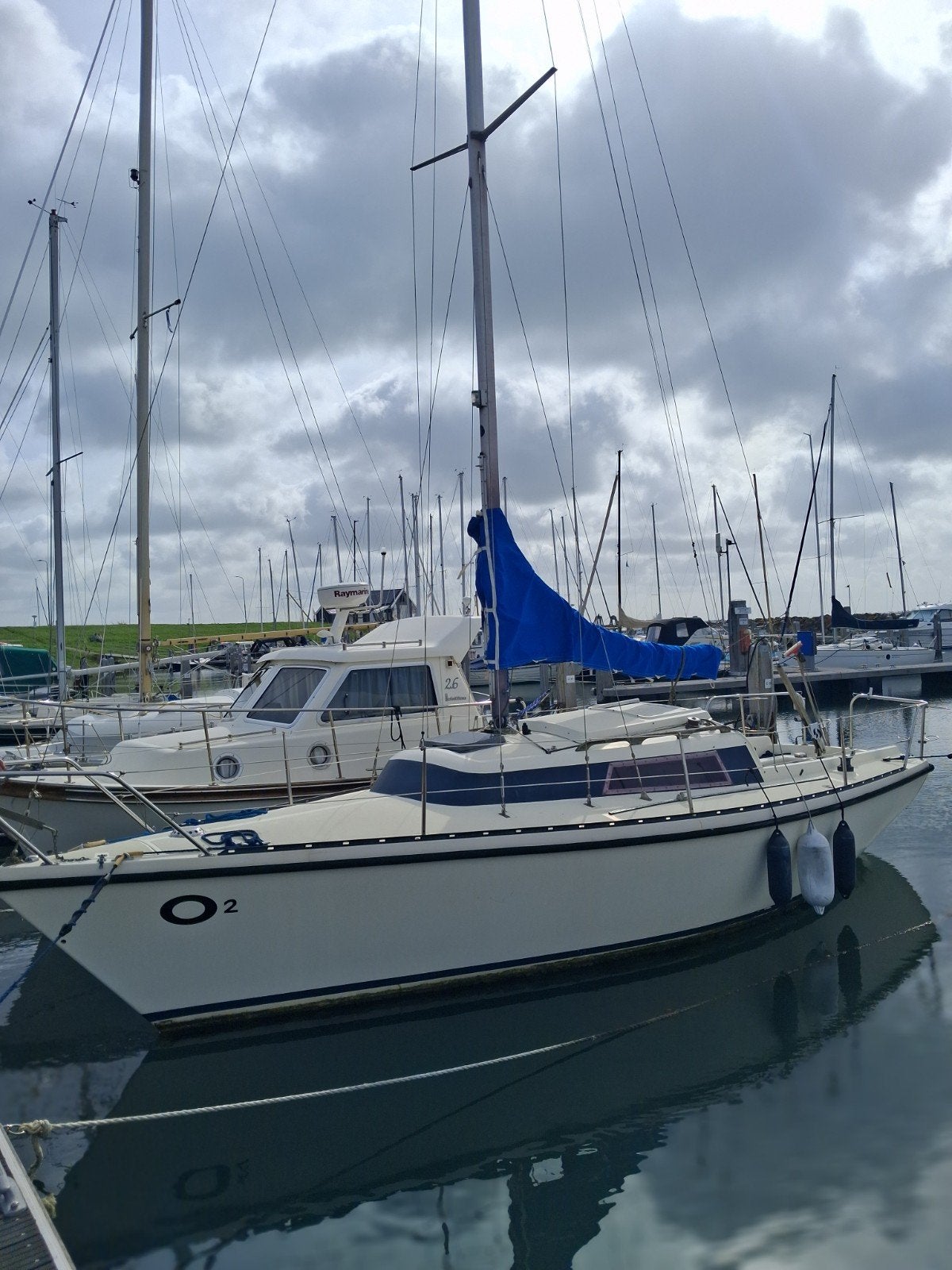 Oceaan 25 zeiljacht - Van der Stadt ontwerp - Vaarklaar, Watersport en Boten, Kajuitzeilboten en Zeiljachten, Ophalen, Gebruikt