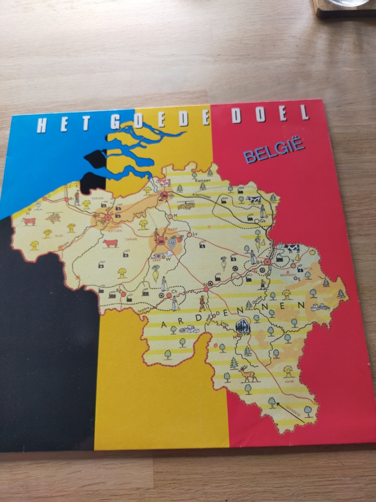 Het Goede Doel , België, Cd's en Dvd's, Vinyl | Nederlandstalig, Ophalen of Verzenden, Zo goed als nieuw, 12 inch, Levenslied of Smartlap