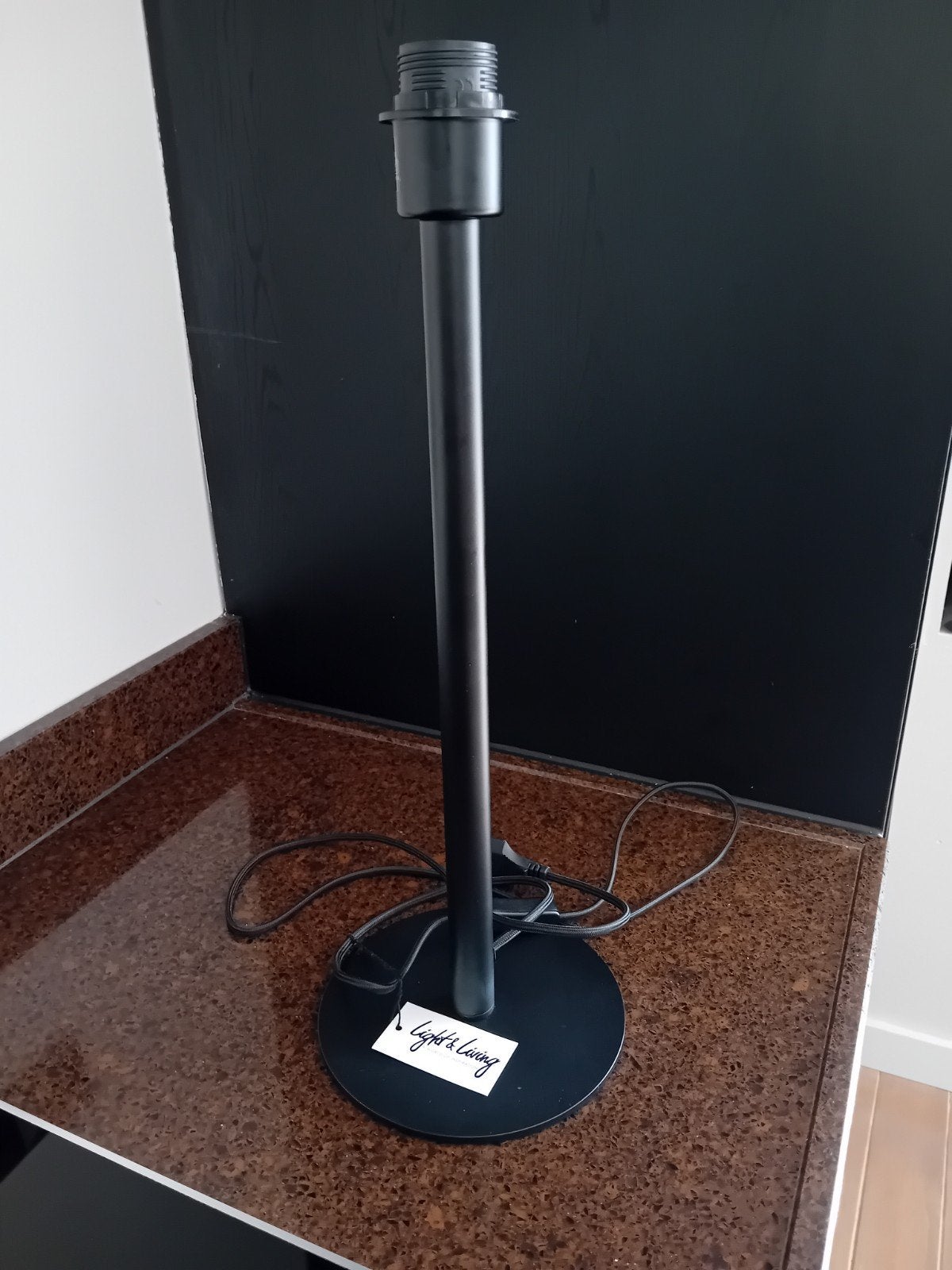 lampvoet Light &Living, Nieuw, Ophalen of Verzenden, Zwart, Metaal