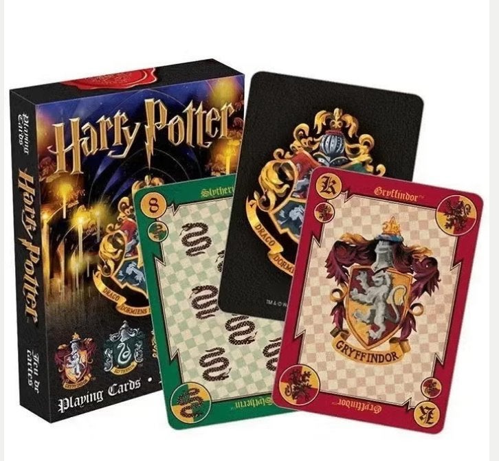 Harry Potter speelkaarten / poker set rood (54 kaarten), Ophalen of Verzenden, Nieuw, Overige typen