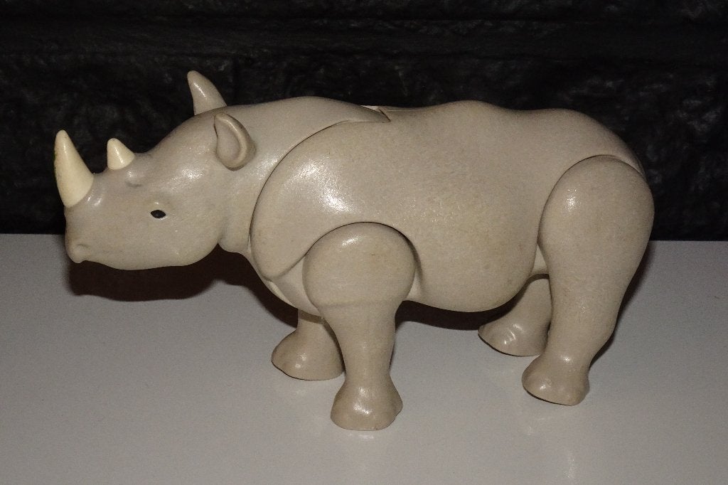 12 - Dieren neushoorn 7989, Ophalen of Verzenden