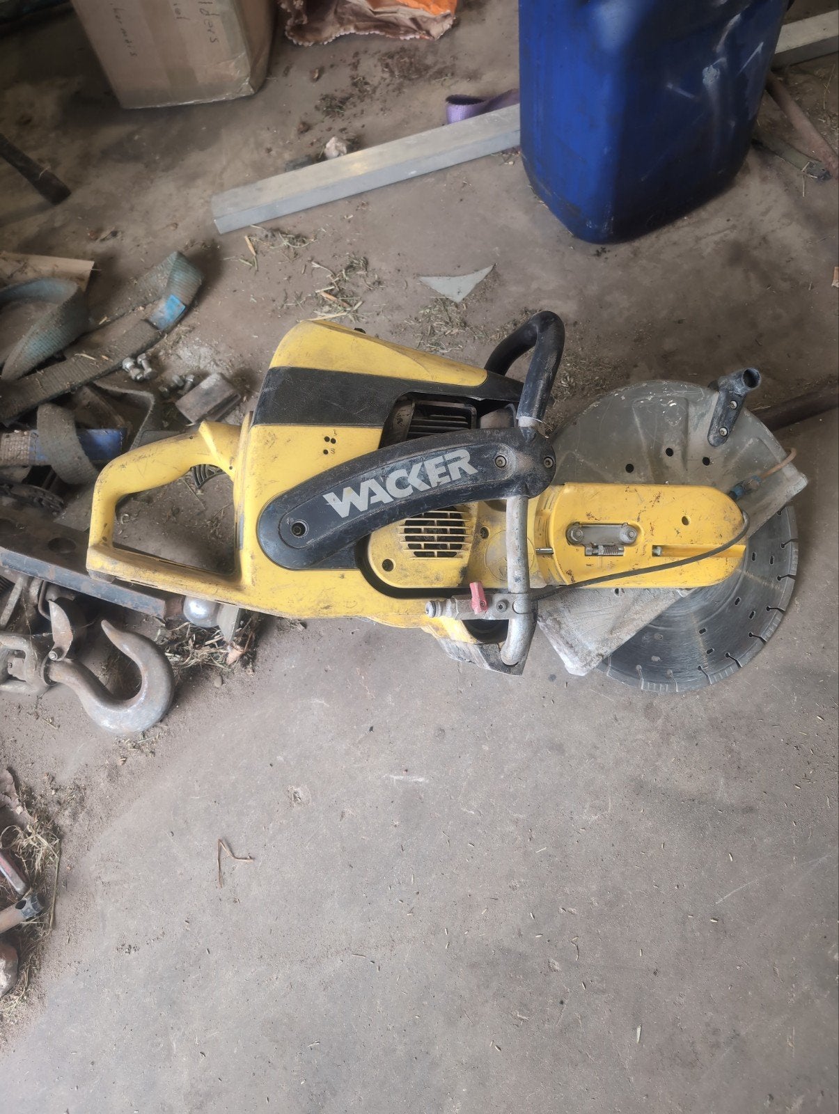 Wacker doorslijper  200euro, Ophalen of Verzenden, Gebruikt, 1200 watt of meer, 70 mm of meer