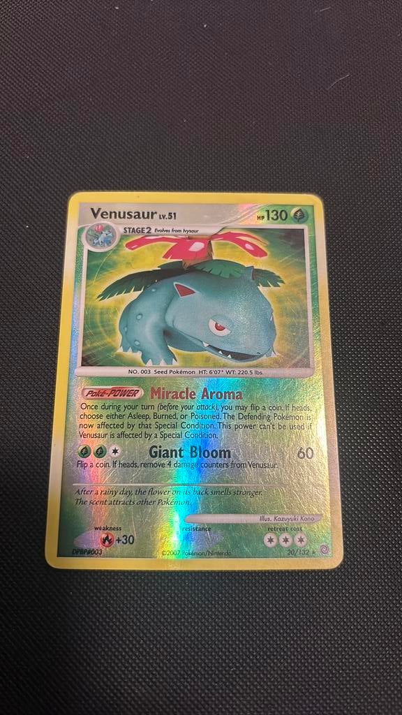 Venusaur, Ophalen, Zo goed als nieuw