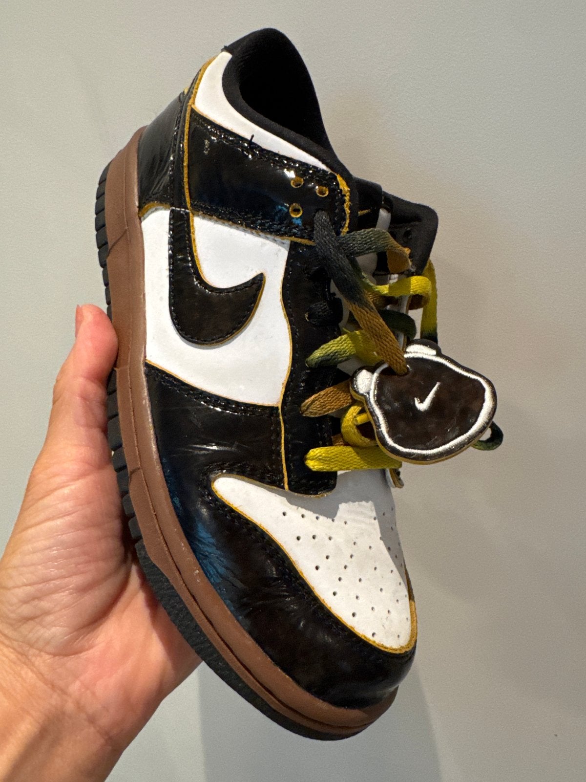 Nike Panda Dunk Kids Maat 39 - Gedragen maar Goede Staat, Ophalen of Verzenden, Gebruikt, Jongen of Meisje, Sportschoenen