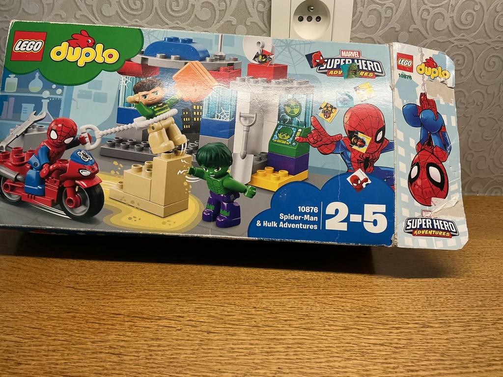 LEGO Duplo Super Heroes Spider-Man & Hulk Avonturen, Ophalen of Verzenden, Gebruikt, Overige merken