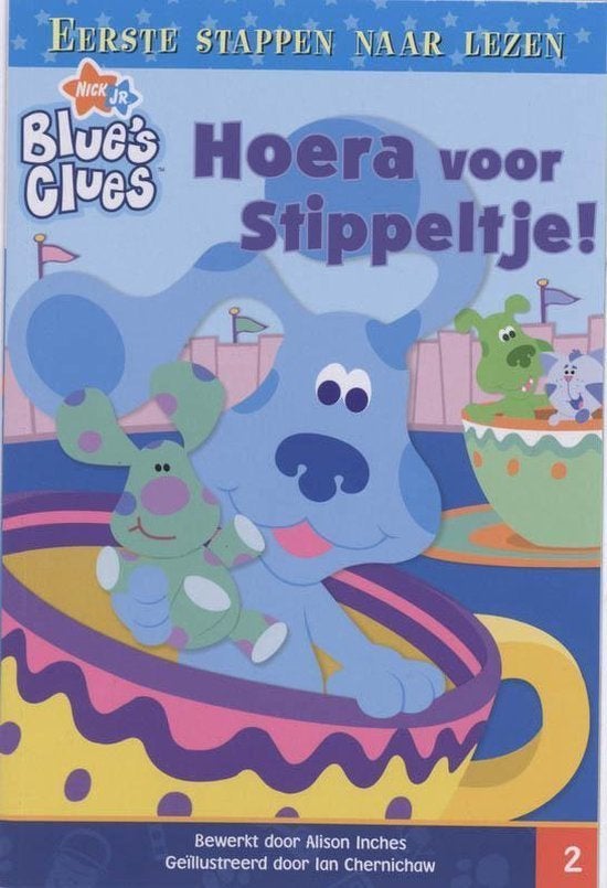 Boek Blue's Clues - Hoera Voor Stippeltje!, Nickelodeon, Fictie algemeen, Jongen of Meisje, Ophalen of Verzenden