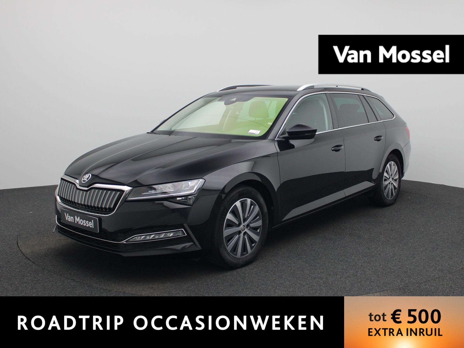 Skoda Superb 1.4 TSI iV DSG STYLE COMBI | Apple Car Play / A, 12 maanden, Stof, Gebruikt, 1752 kg