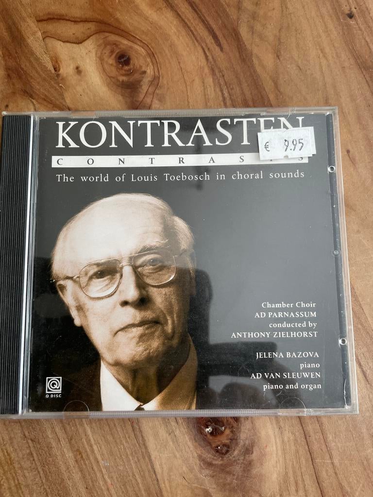 Kontrasten: The World of Louis Toebosch in Choral Sounds, Ophalen of Verzenden, Modernisme tot heden, Zo goed als nieuw, Vocaal