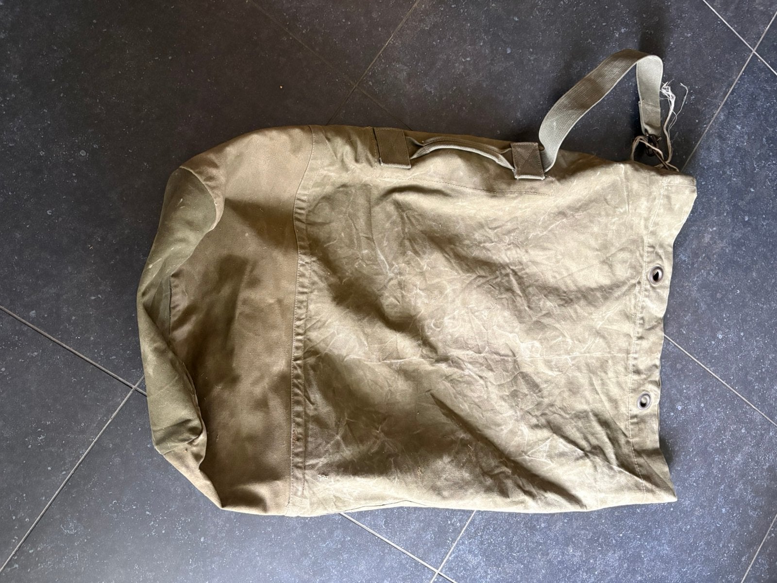 Leger plunjebaal, Ophalen of Verzenden, Landmacht, Nederland, Kleding of Schoenen