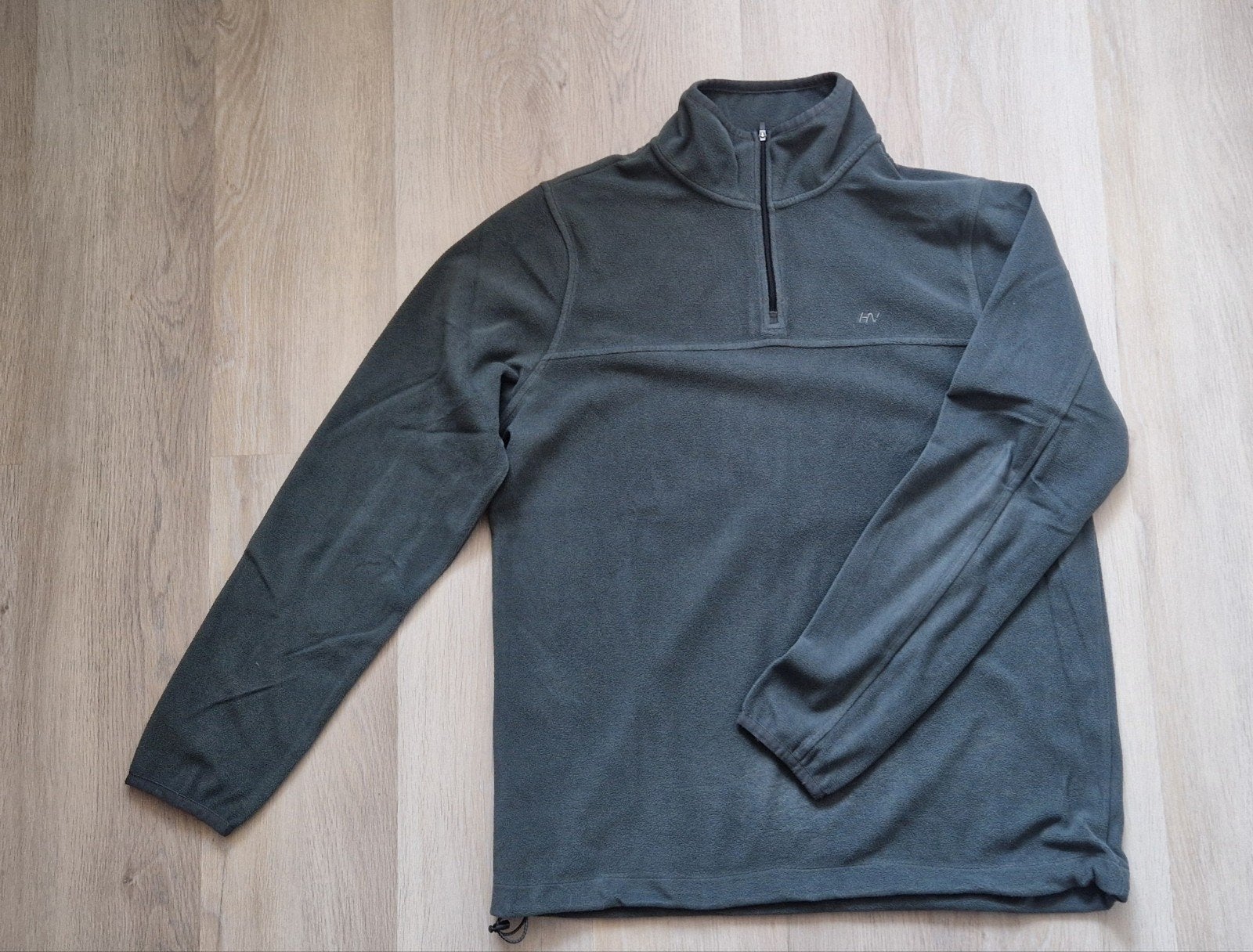 Nette legergroene fleece Human Nature (ANWB) trui (m/v), Maat 46/48 (XL) of groter, Ophalen of Verzenden, Zo goed als nieuw, Human Nature