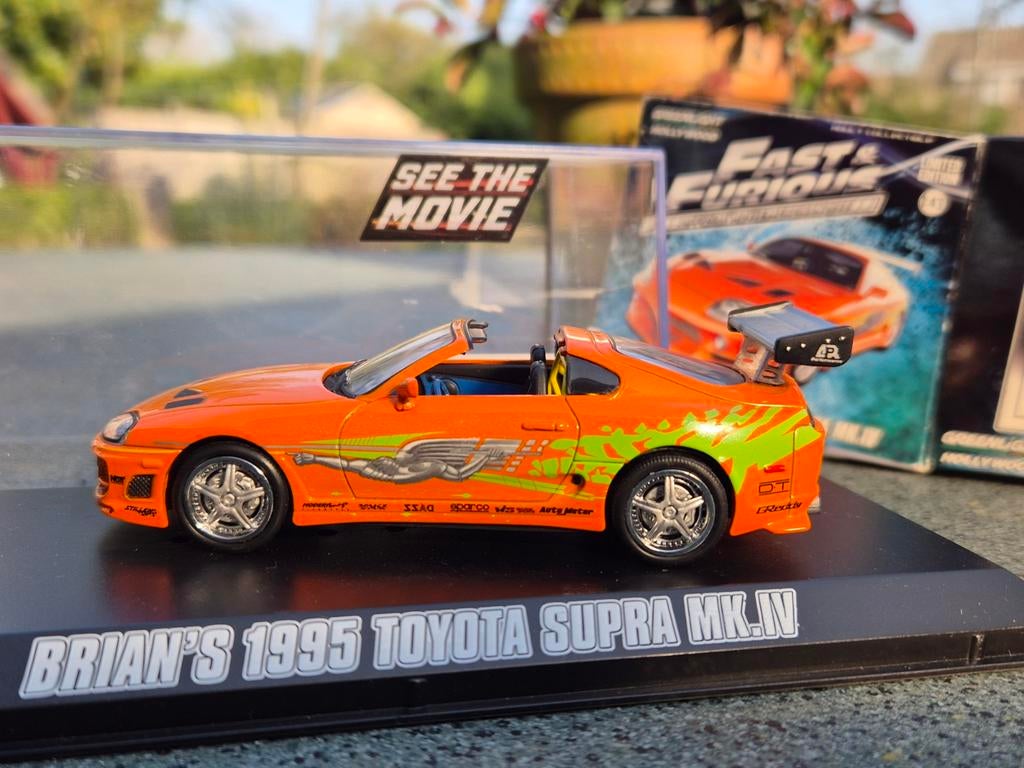 Toyota Supra MK.IV Fast & Furious 1:43, Ophalen of Verzenden, Nieuw, Auto, Overige merken