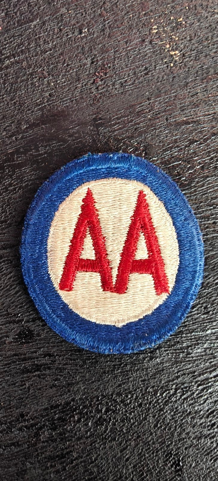 Army Anti-Aircraft Command Patch, Ophalen of Verzenden, Landmacht, Amerika, Embleem of Badge