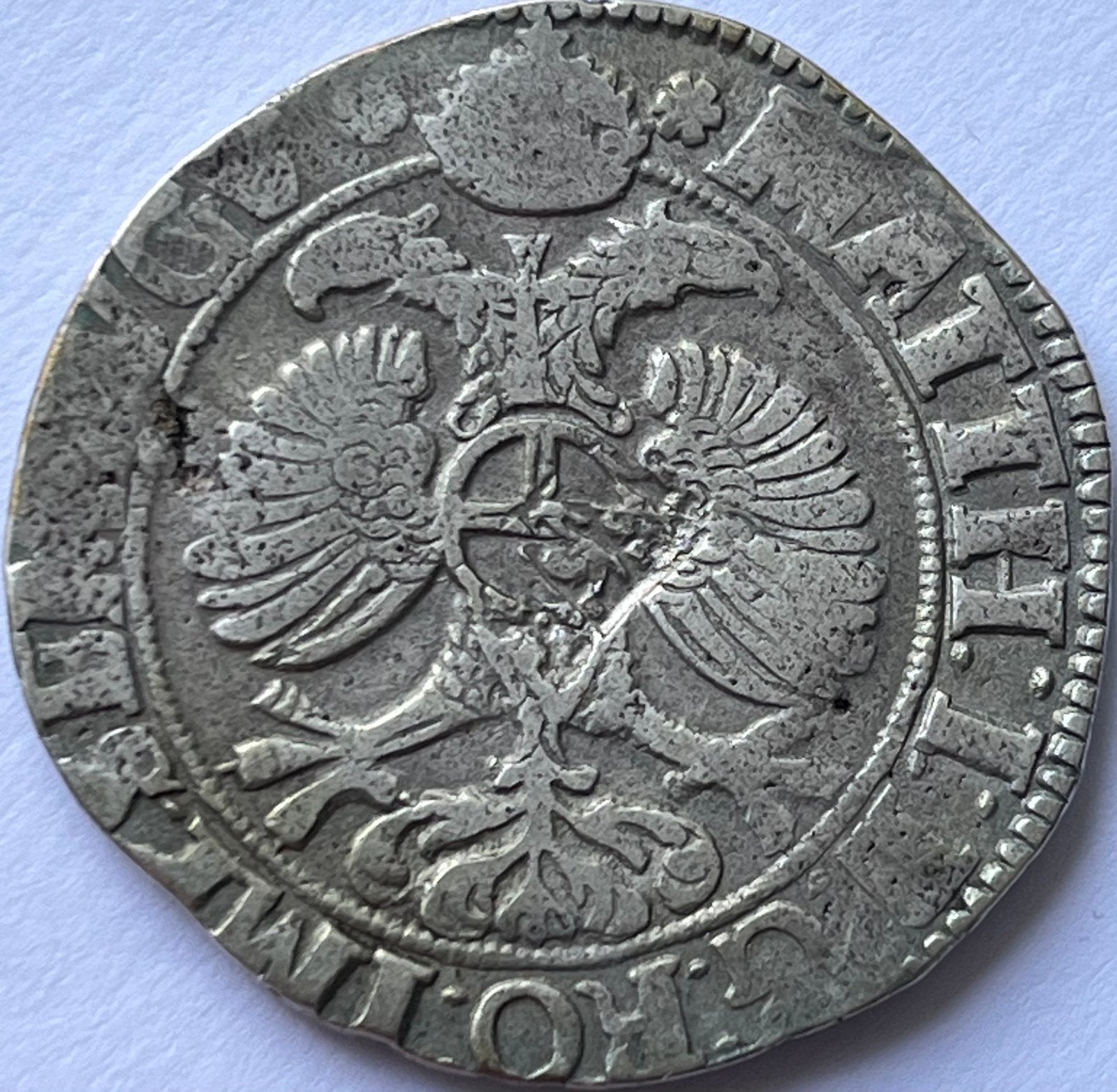 Kampen schaarse florijn 1686 met klop Friesland, Vóór koninkrijk, Zilver, Losse munt, Overige waardes