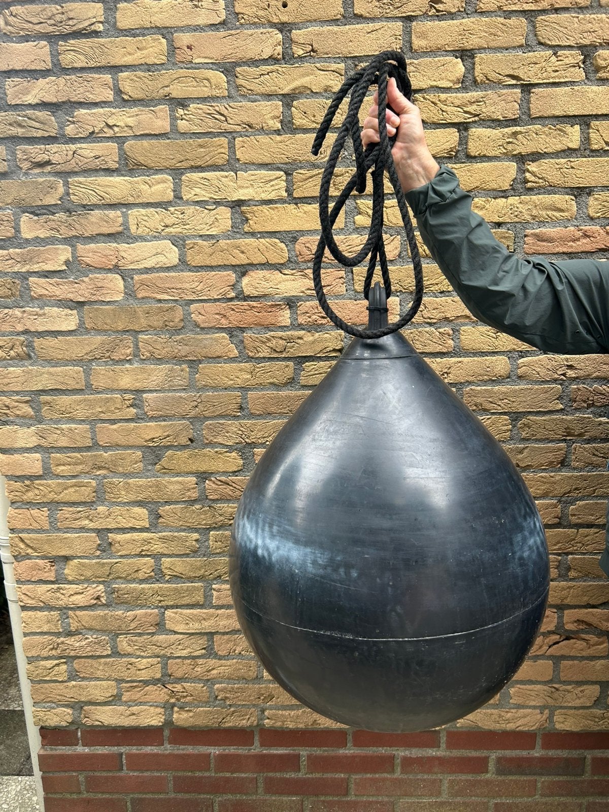 Fender Bol 55 cm diameter ZWART, Watersport en Boten, Ophalen, Zo goed als nieuw, Ankeren en Afmeren, Zeilboot of Motorboot