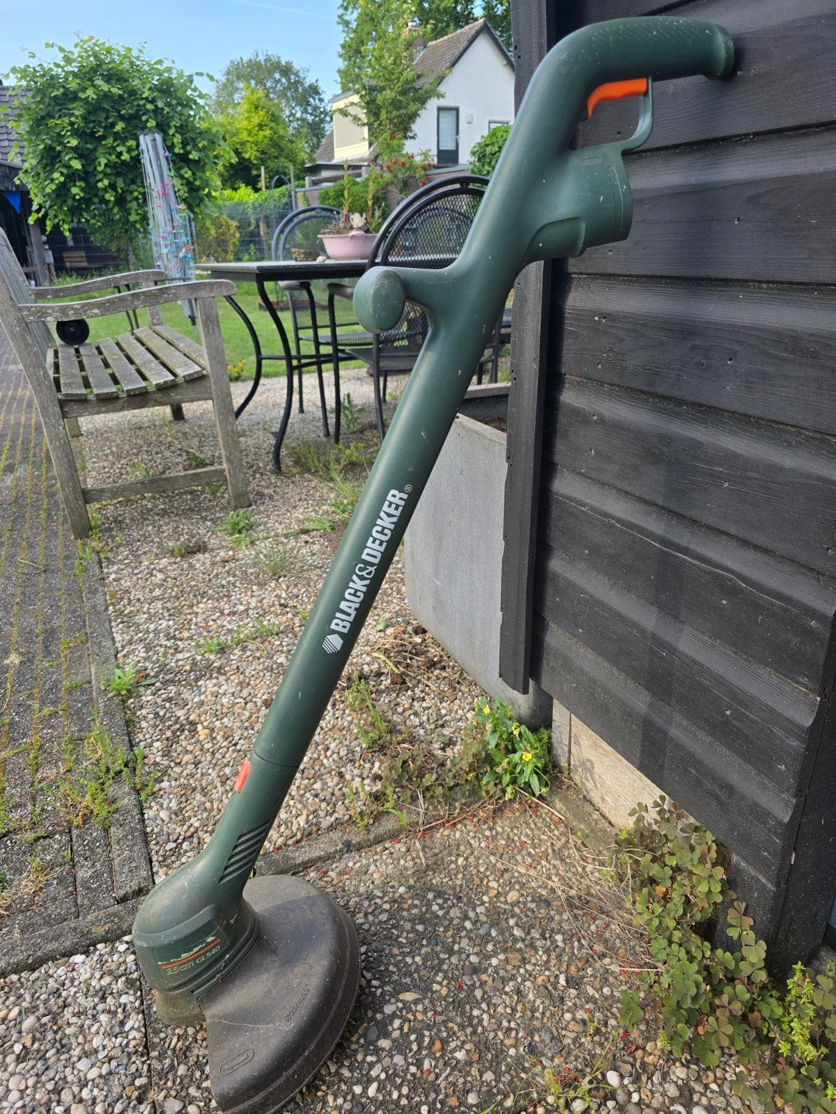Black & Decker GL540 Elektrische Grastrimmer 25cm, Tuin en Terras, Grastrimmers, Ophalen, Gebruikt, Elektrisch