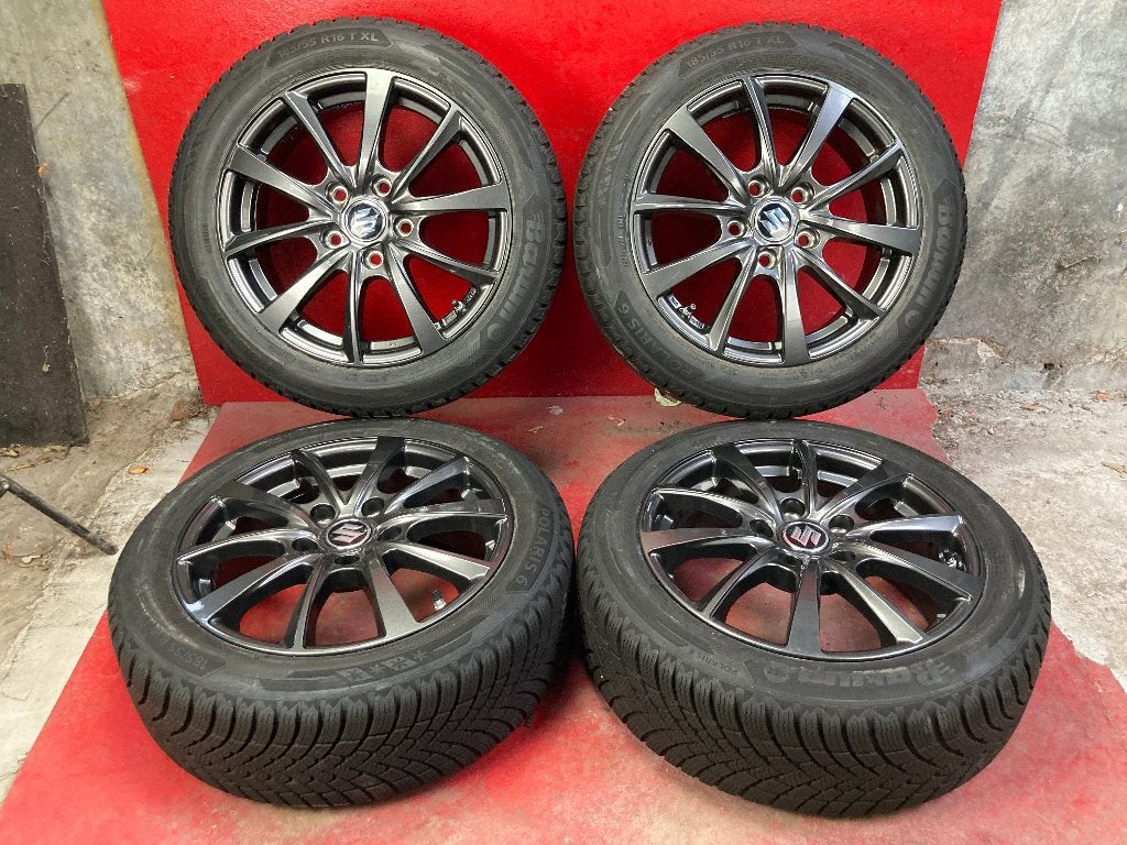 Winterbanden Suzuki Swift Sport 185/55R16 Barum, Auto-onderdelen, Gebruikt, 16 inch, ., Banden en Velgen