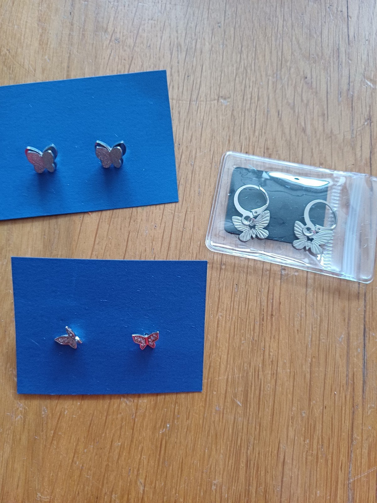 kinder oorbellen, Ophalen of Verzenden, Nieuw, Staal