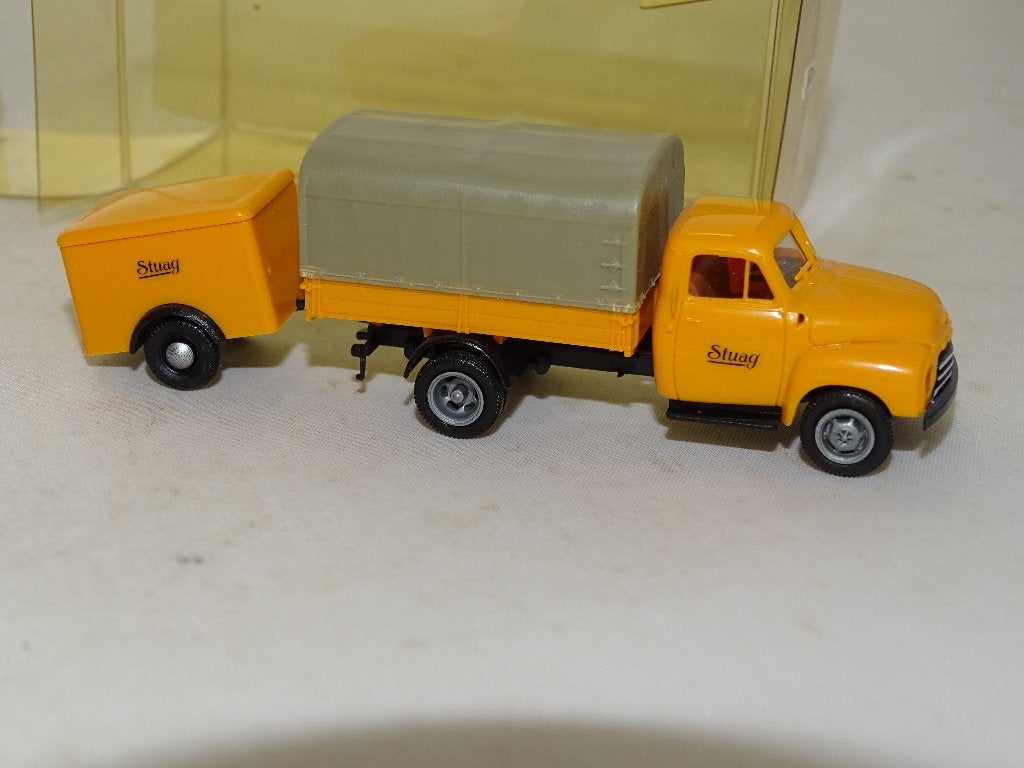 1/87 Brekina Opel Blitz Stuag, Ophalen of Verzenden, Nieuw, Bus of Vrachtwagen, Brekina