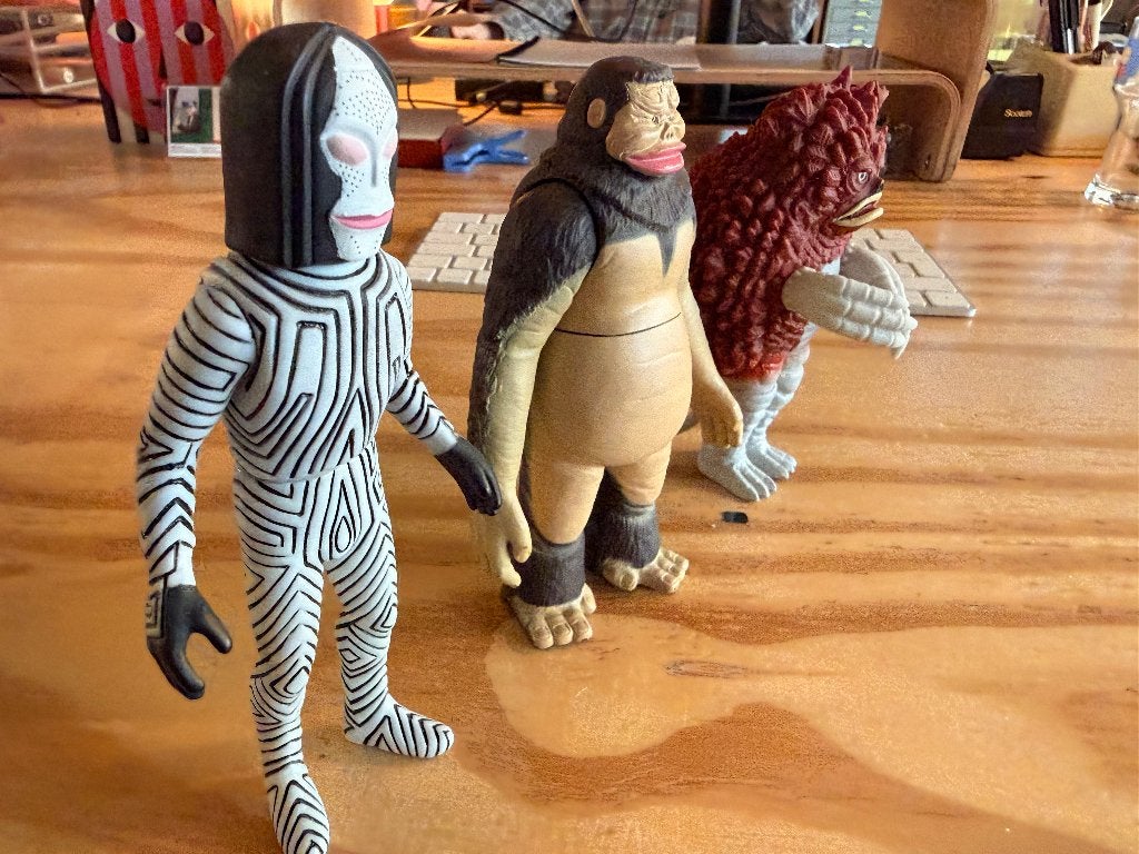 Bandai figures Japan Figurines Garamon Ultraman Kamen rider, Ophalen of Verzenden, Gebruikt