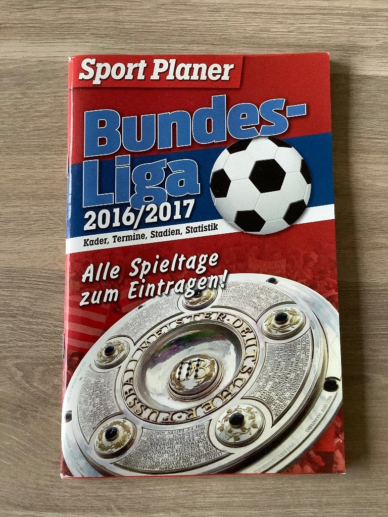 Sport Planer Bundesliga 2016-2017, Ophalen of Verzenden, Zo goed als nieuw, Buitenlandse clubs, Boek of Tijdschrift