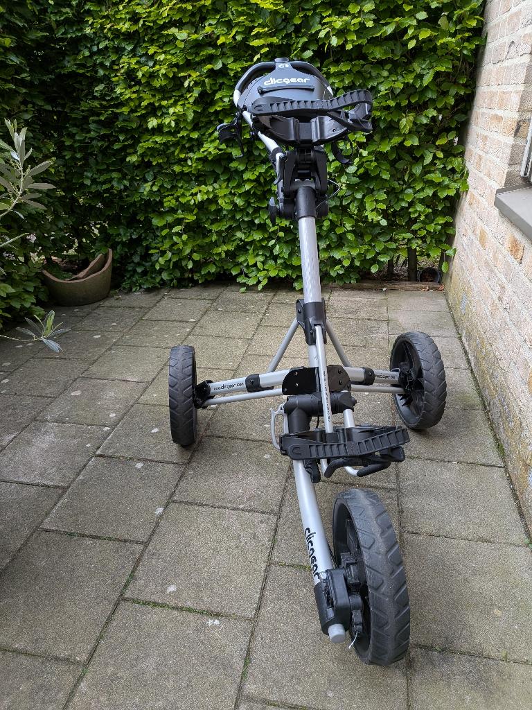 Clicgear  Golf Trolley Model  4, Sport en Fitness, Ophalen, Gebruikt, Golfkar