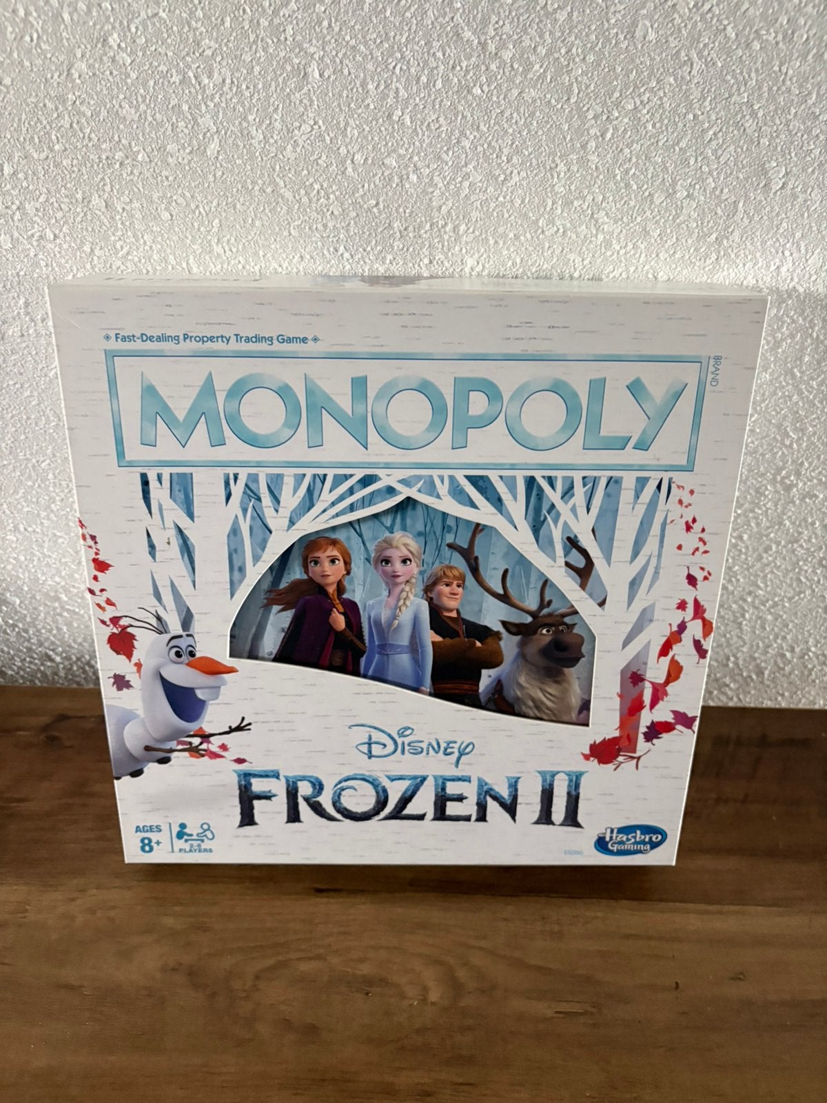 Disney frozen monopoly spel., Hobby en Vrije tijd, Ophalen of Verzenden, Zo goed als nieuw