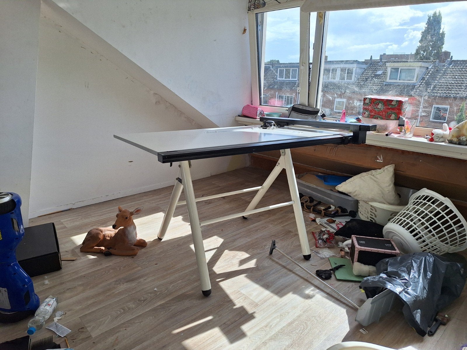 Tekentafel met verstelbare linialen, Doe-het-zelf en Verbouw, Ophalen, Gebruikt, Minder dan 130 cm