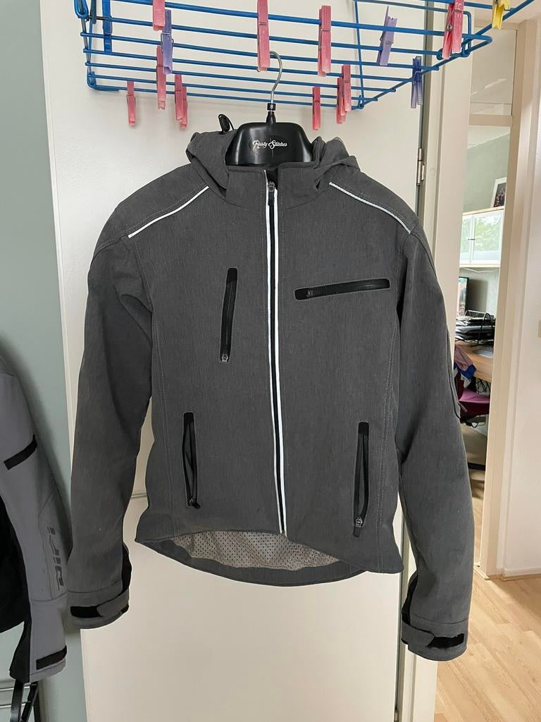 Rusty Stiches Softshell motorjas maat M, Motoren, Ophalen, Tweedehands, Heren, Jas | textiel