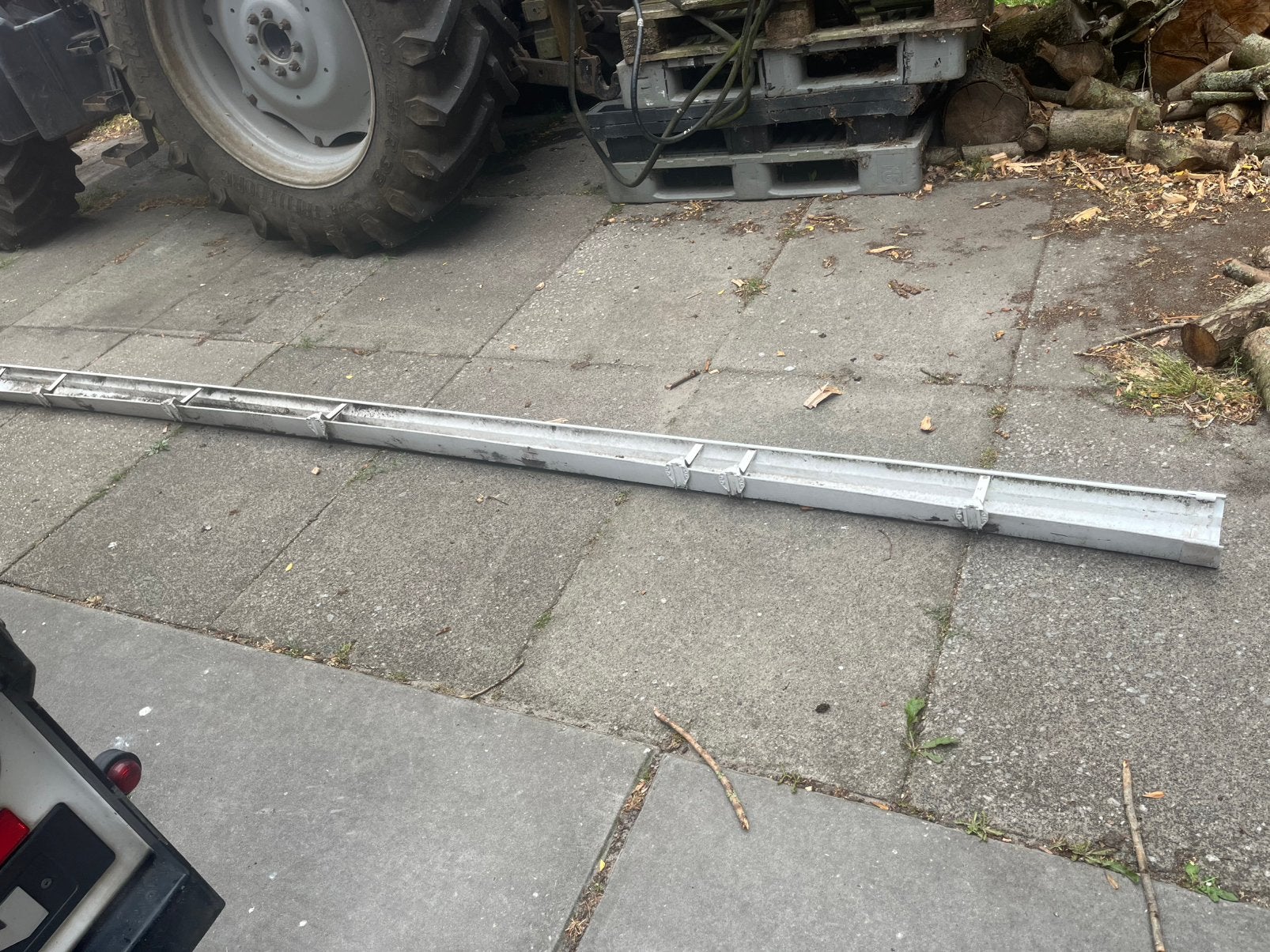 Dakgoten, Doe-het-zelf en Verbouw, Buizen en Afvoer, Ophalen, Gebruikt, Minder dan 20 mm, 6 meter of meer