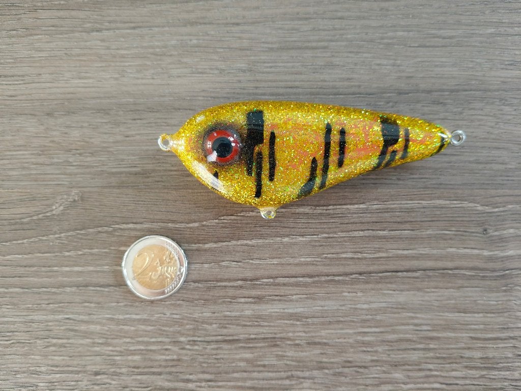 Derkbait custom jerkbaitje 10cm 47g snoek, Watersport en Boten, Hengelsport | Roofvissen, Ophalen, Nieuw, Overige typen