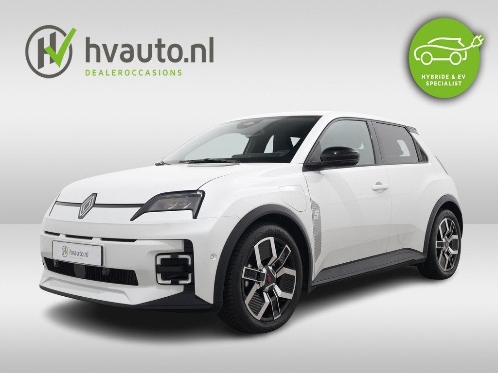 Renault 5 URBAN RANGE TECHNO 40 KWH 3-FASE | Pack Advanced D, Auto's, Renault, Stof, Zwart, 270 min, 43 kWh