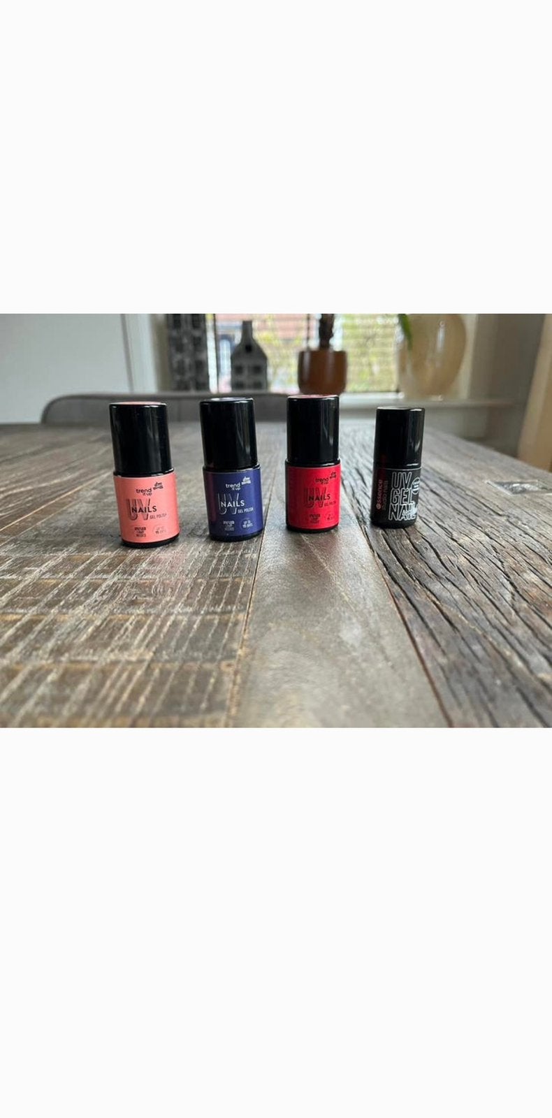 Gellak / gellac, Sieraden, Tassen en Uiterlijk, Uiterlijk | Cosmetica en Make-up, Ophalen, Zwart, Zo goed als nieuw, Handen en Nagels