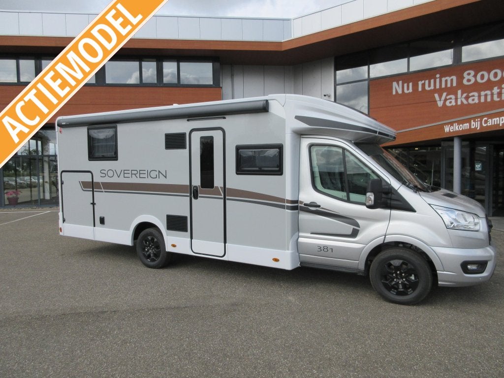 McLouis Sovereign 381 Queens bed / automaat, Caravans en Kamperen, Campers, Automaat, Chemisch toilet, Buitenlamp, Ford