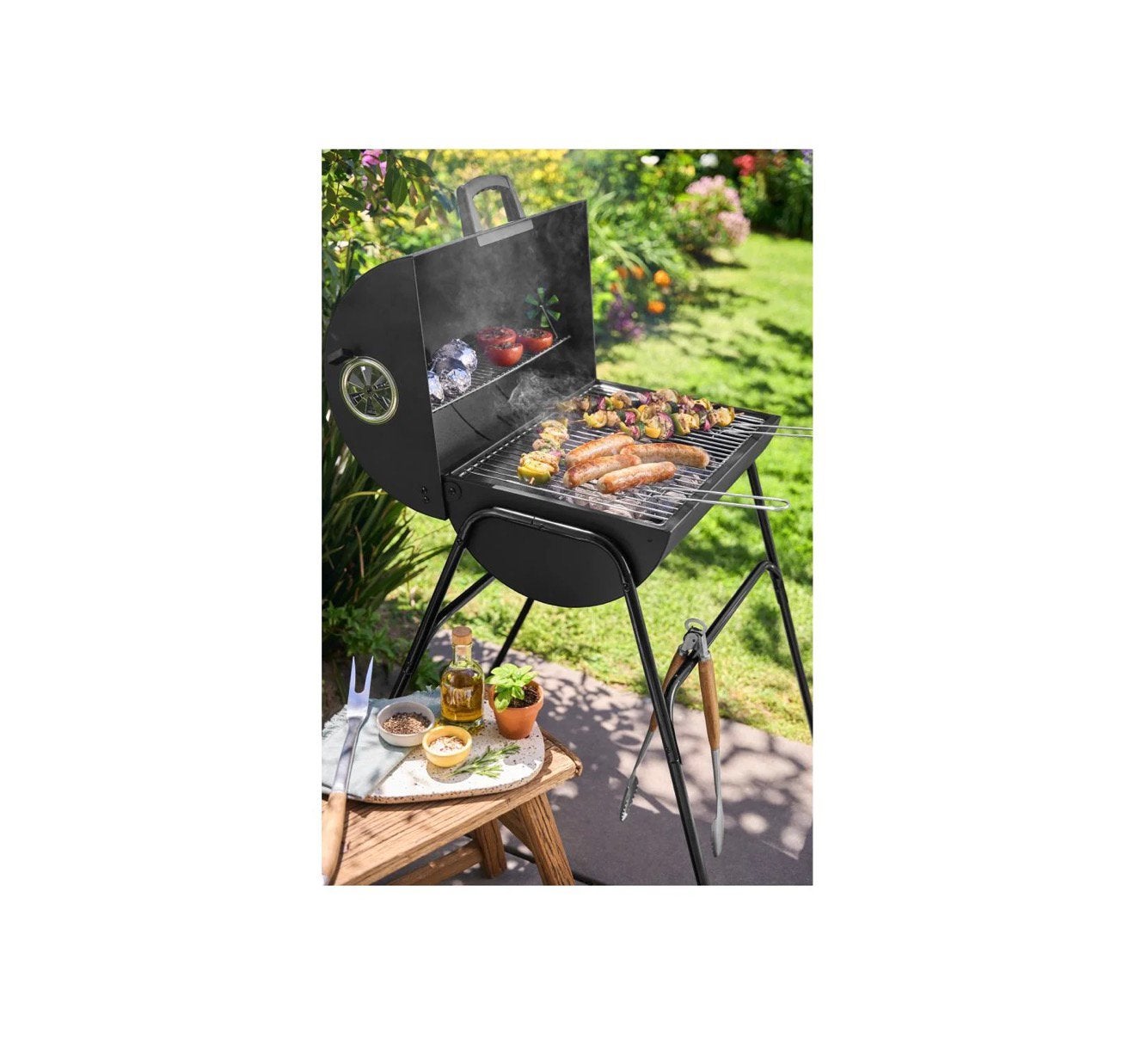 Barbeque GRILLMEISTER Houtskool, Ophalen of Verzenden, Zo goed als nieuw